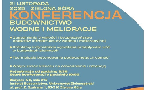 Konferencja Budownictwo wodne i melioracje